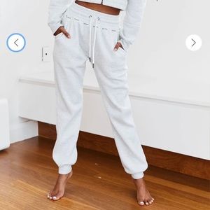 LOUNGE High Waisted Scrunchie Joggers